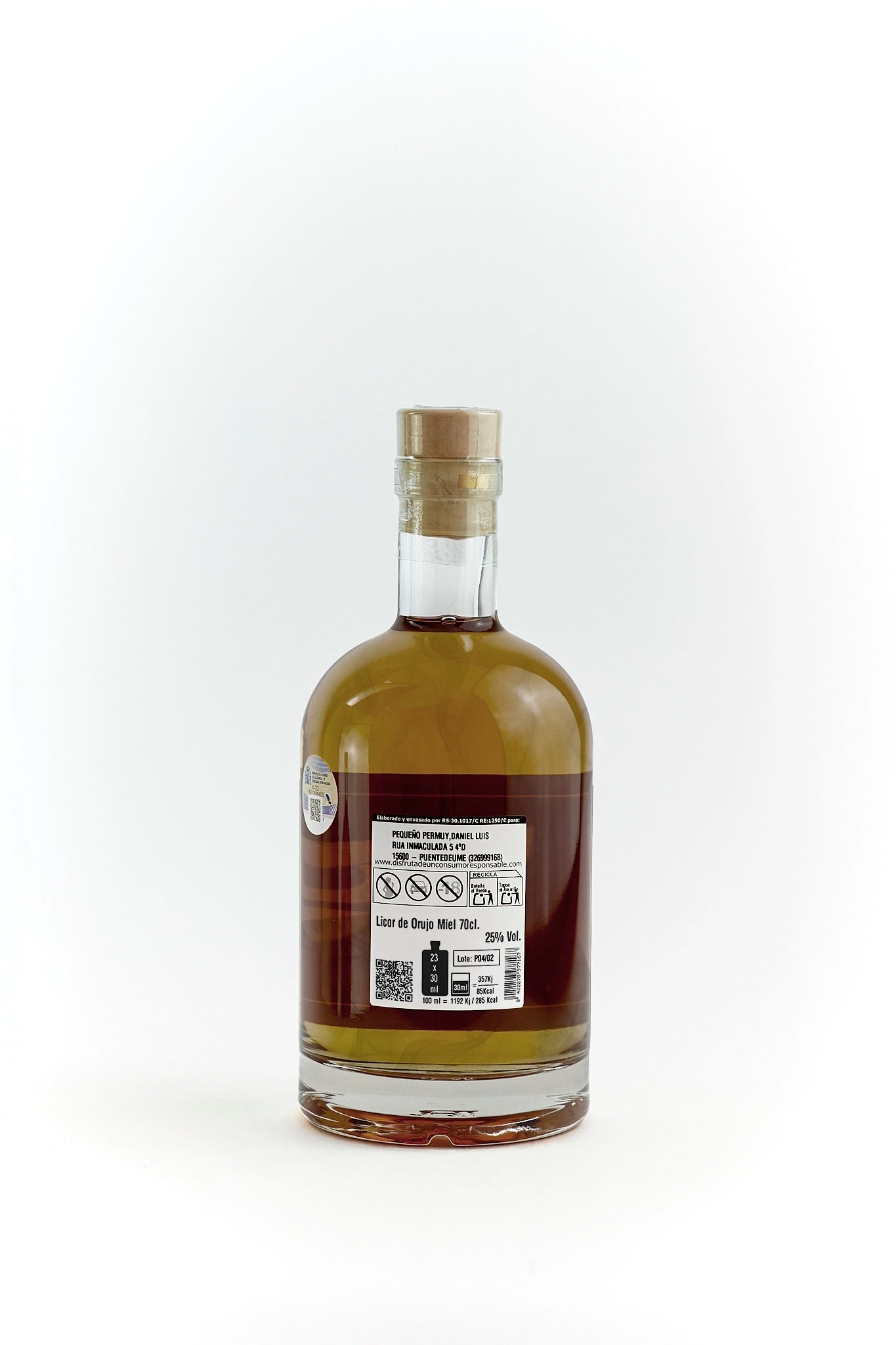 Licor de Orujo Miel