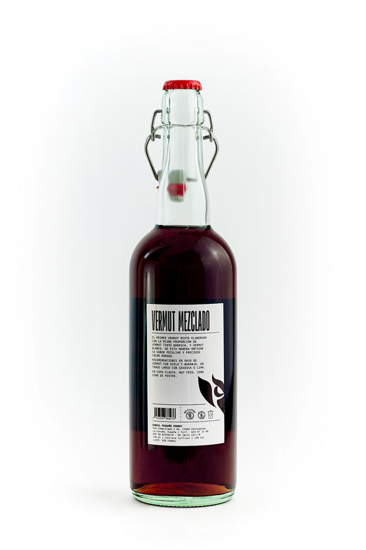Vermut mezclado trasera